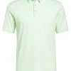 Adidas Aerial Jacquard Polo Shirt - Lucid Lemon