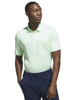 Adidas Aerial Jacquard Polo Shirt - Lucid Lemon