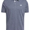 Adidas Drive Heather Polo Shirt - Collegiate Navy