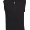 Adidas Elevated 1/4-Zip Pullover Vest - Black