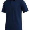 Adidas Jr Boy'S 3-Stripes Polo Shirt - Collegiate Navy