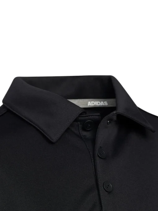 Adidas Jr Boy'S 3-Stripes Polo Shirt - Black
