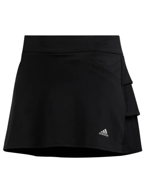 Adidas Jr Girls Primegreen Ruffled Skort - Black