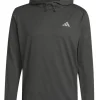 Adidas Lightweight Hoodie - Black/Grey Six