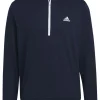 Adidas Quarter-Zip Pullover - Collegiate Navy/White