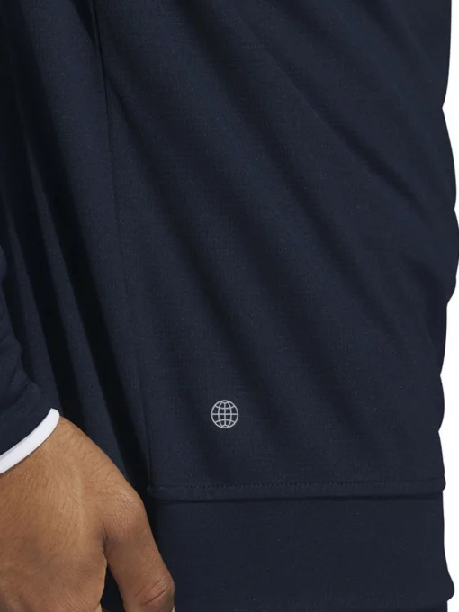 Adidas Quarter-Zip Pullover - Collegiate Navy/White