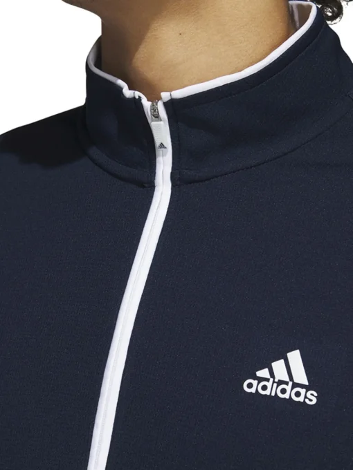 Adidas Quarter-Zip Pullover - Collegiate Navy/White