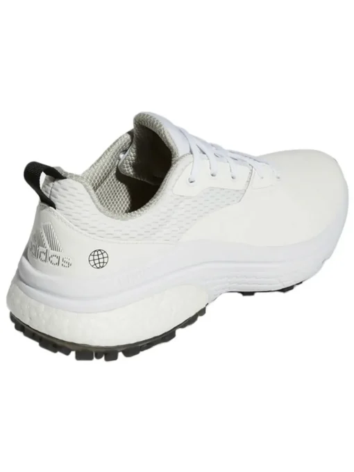 Adidas Solarmotion Golf Shoes - Ftwr White/Dark Silver Metallic/Core Black