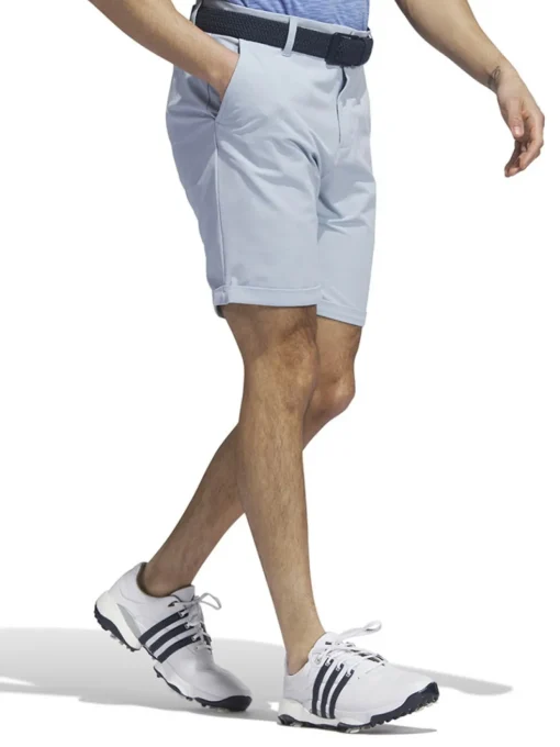 Adidas Textured Golf Shorts - Wonder Blue