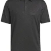 Adidas Ultimate365 Allover Print Golf Polo Shirt - Black