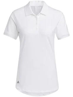 Adidas Women'S Ultimate365 Solid Polo Shirt - White