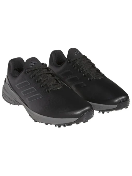 Adidas Zg23 Golf Shoes - Core Black/Dark Silver Met./Silver Met.