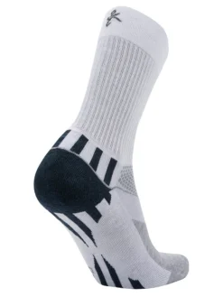 Balega Enduro V-Tech Crew Socks - White/Midgrey