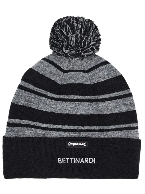 Bettinardi Gangster Fat Cat Beanie - Black/Grey