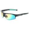 Bolle Bolt 2.0 S Sunglasses - Black Crystal Matte W/ Phantom Clear Green