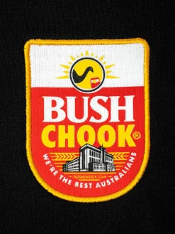 Bush Chook Shield Polo - Black