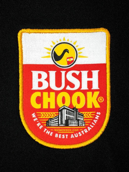 Bush Chook Shield Polo - Black