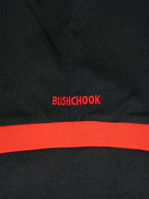 Bush Chook Shield Polo - Black