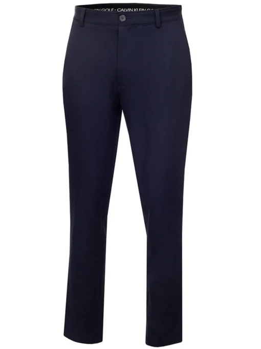 Calvin Klein Bullet Regular Fit Stretch Trouser - Navy