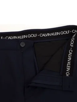Calvin Klein Bullet Regular Fit Stretch Trouser - Navy