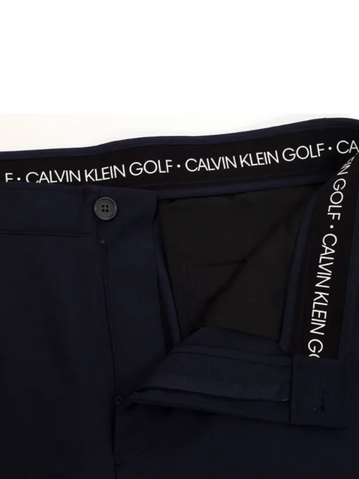 Calvin Klein Bullet Regular Fit Stretch Trouser - Navy