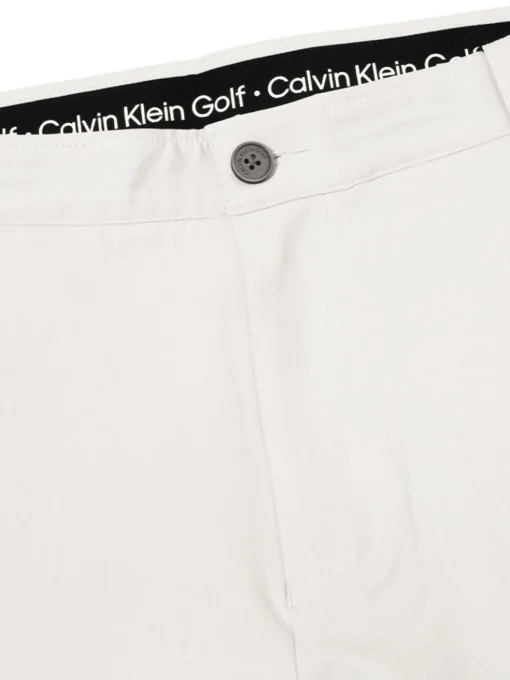 Calvin Klein Bullet Regular Fit Stretch Trouser - Pale Silver