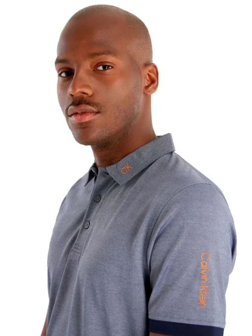 Calvin Klein Concord Polo - Navy Marl