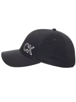 Calvin Klein Logo Cap - Urban/White