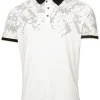 Calvin Klein Nashua Printed Polo - White/Black