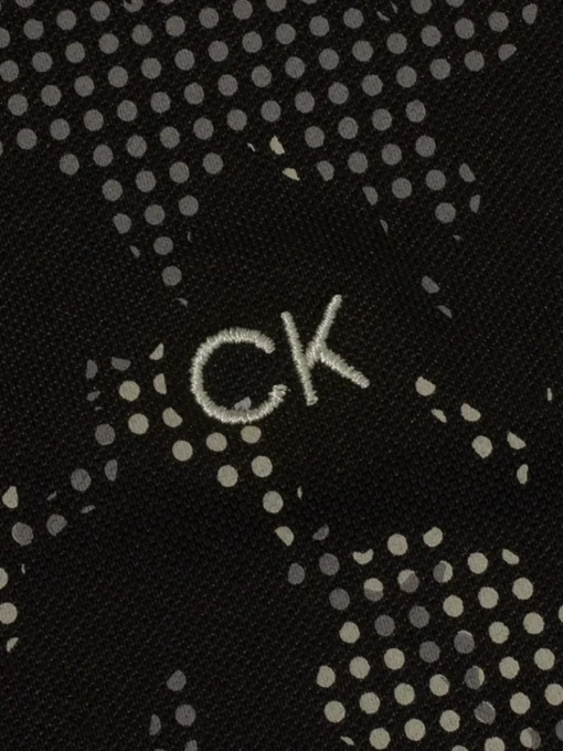 Calvin Klein Nashua Printed Polo - Black