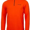 Calvin Klein Newport Half Zip - Spicy Orange