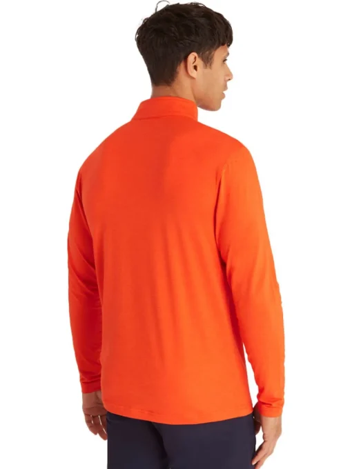 Calvin Klein Newport Half Zip - Spicy Orange