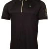Calvin Klein Whitman Zipped Polo - Black