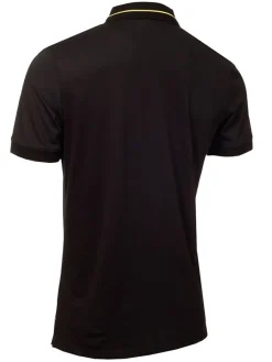 Calvin Klein Whitman Zipped Polo - Black