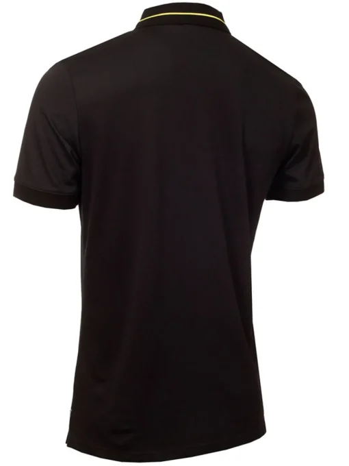 Calvin Klein Whitman Zipped Polo - Black