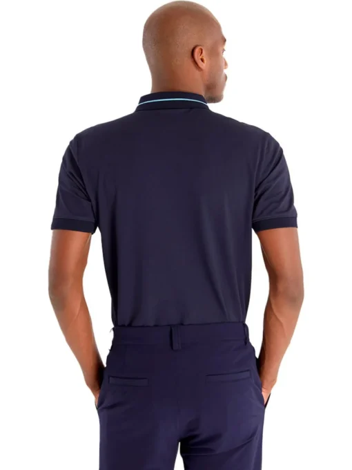 Calvin Klein Whitman Zipped Polo - Navy