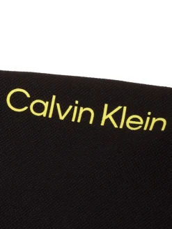 Calvin Klein Whitman Zipped Polo - Black