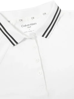 Calvin Klein Women'S Blair Long Sleeve Polo - White