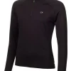 Calvin Klein Women'S Bolina 1/4-Zip Mid-Layer - Black