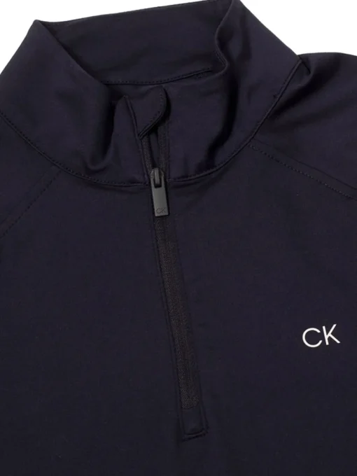 Calvin Klein Women'S Bolina 1/4-Zip Mid-Layer - Navy