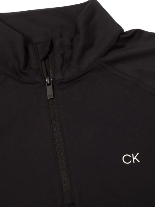 Calvin Klein Women'S Bolina 1/4-Zip Mid-Layer - Black