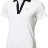 Calvin Klein Women'S Canisteo Polo - White/Navy