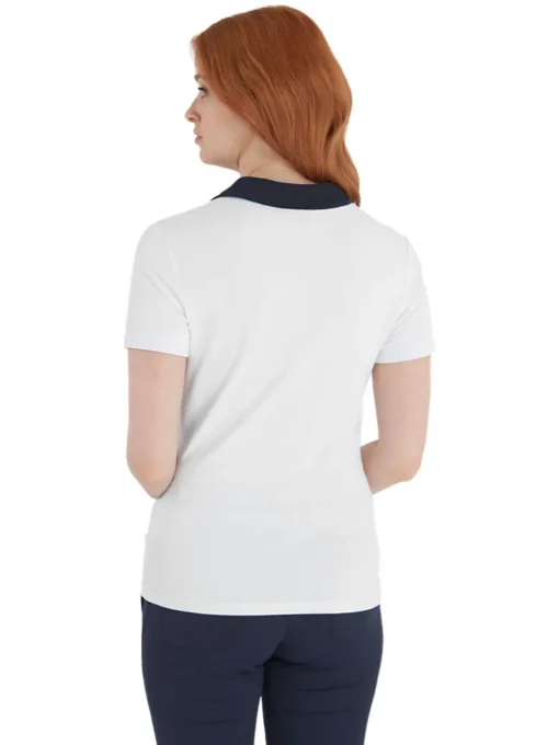 Calvin Klein Women'S Canisteo Polo - White/Navy