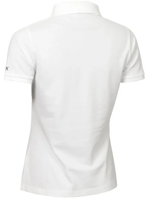 Calvin Klein Women'S Jenny Open Neck Polo - White