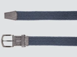 Cuater By Travis Mathew Cheers Belt - Dark Blue/Dark Grey