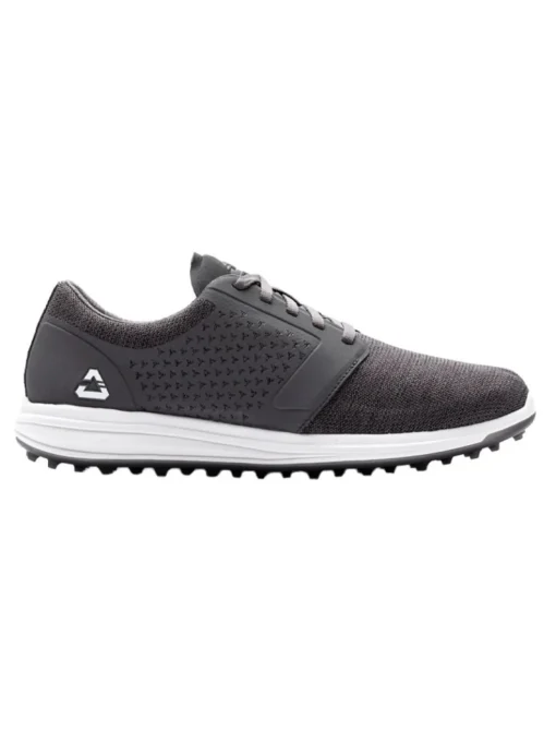 Cuater The Moneymaker Golf Shoes - Heather Grey Pinstripe