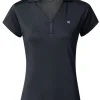 Daily Sports W Anzio Cap Sleeve Polo - Navy