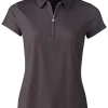 Daily Sports W Macy Short Sleeve Polo - Black