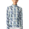 Daily Sports W Marble Long Sleeve Polo - Marble