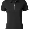 Daily Sports W Peoria Short Sleeve Polo Shirt - Black